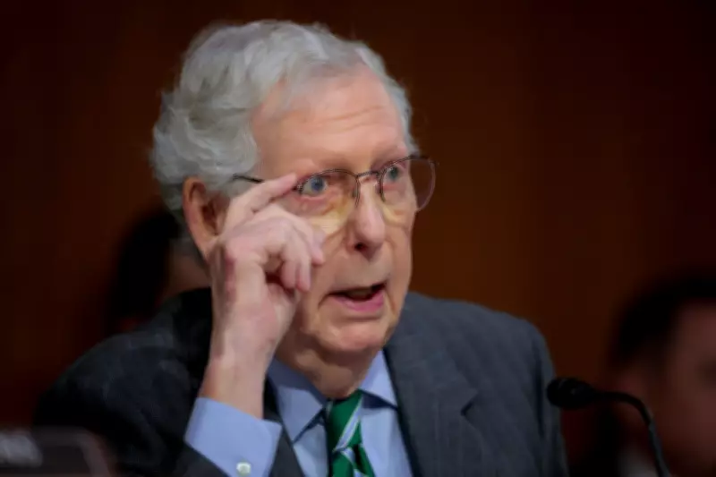 Mitch McConnell Hospitalised with Flu-Like Symptoms, Misses Senate Votes
