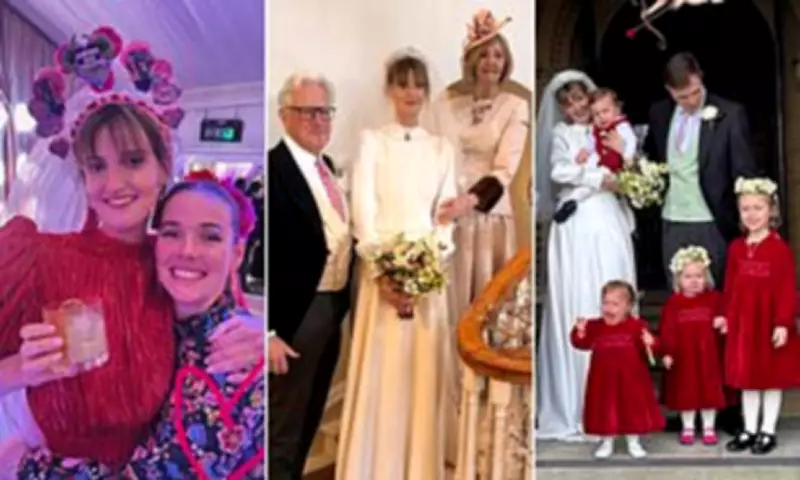 Mitford Granddaughter Marries in Lavish Valentine's Day-Themed Wedding
