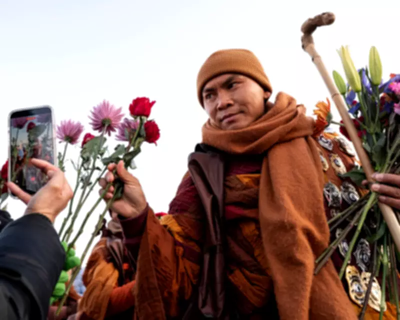 Monks' 2,300-Mile Peace Pilgrimage Inspires Tears and Hope Across America