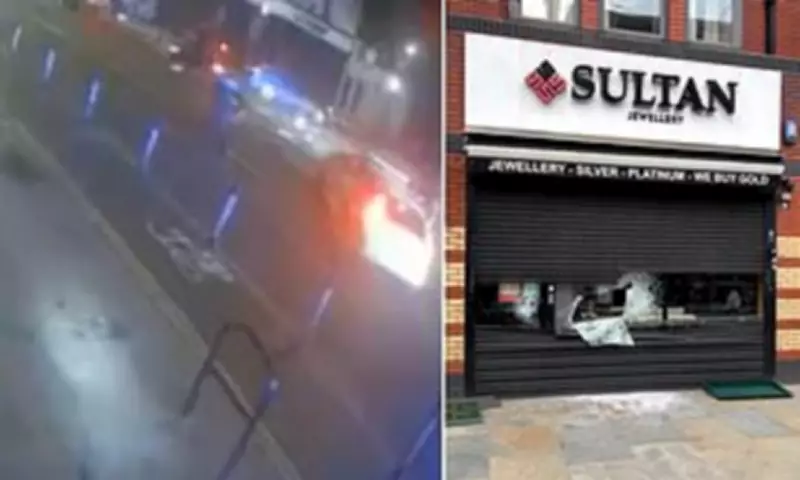 Moped Raiders Return to London Jewellers to Retrieve Dropped Gems in Brazen Heist