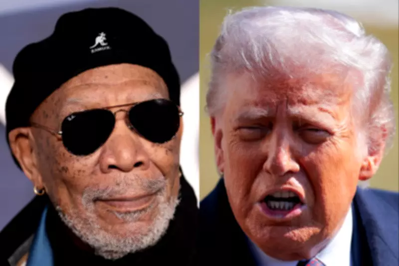 Morgan Freeman Blasts 'Convicted Felon' Trump in Fiery Live TV Interview