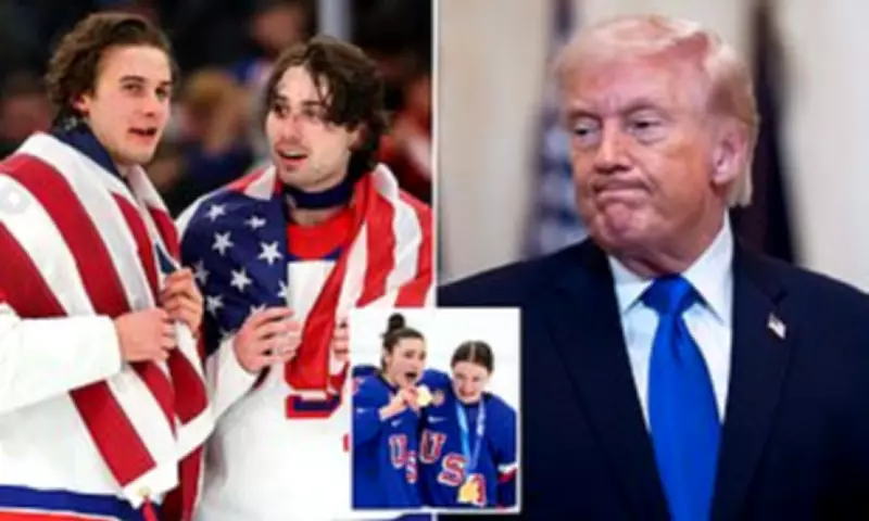Mother of US Hockey Stars Reacts to Trump's State of the Union Joke