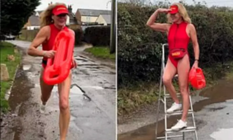 Motorist's Baywatch Spoof Campaign Shames Council Over Pothole Crisis
