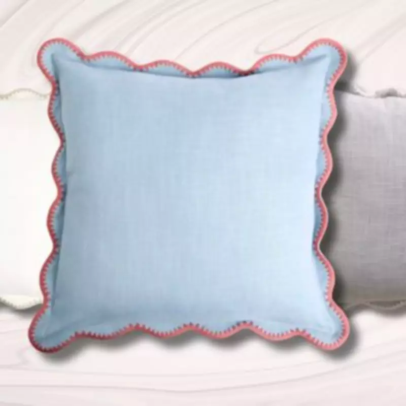 M&S £20 Scallop Cushion Earns Rave Reviews for Quality and Washability