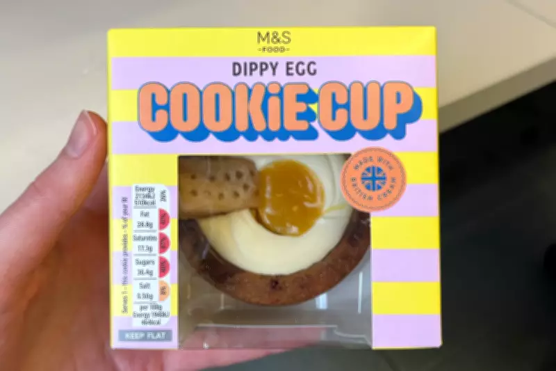 M&S Launches Cookie Dippy Egg Cheesecake for Easter: A Sweet Review