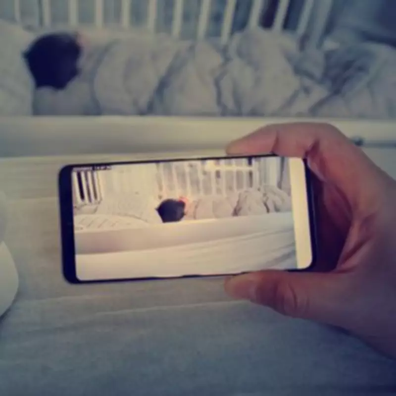 Mum's Terrifying Mouse Encounter in Baby's Room Caught on Smart Camera