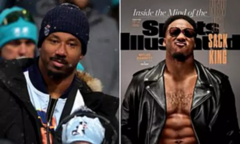 Myles Garrett Strips Down for Sports Illustrated Cover After Record NFL Season