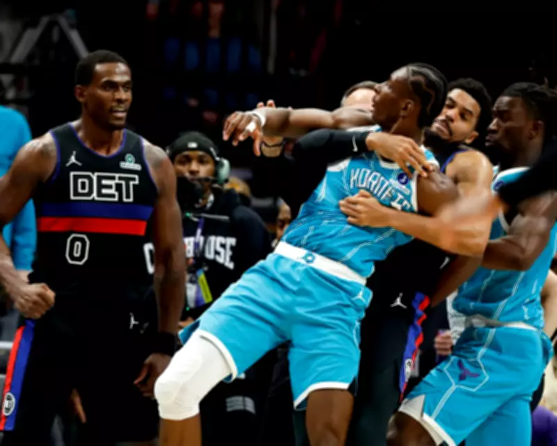 NBA Brawl Erupts as Pistons and Hornets Clash, Four Players Ejected