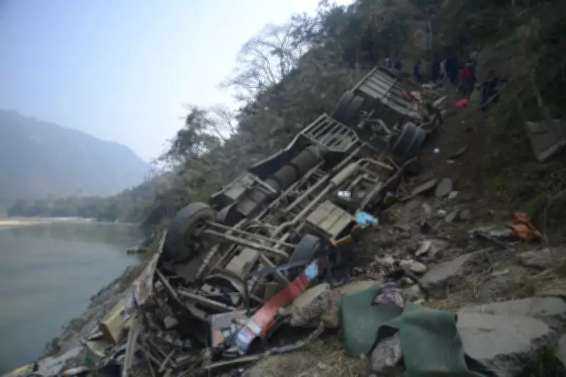 Nepal Bus Plunge Kills 19 Including British National, Injures 25