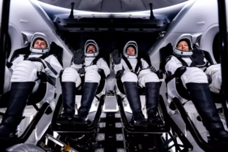 New Crew Launches to ISS Following Historic Medical Evacuation