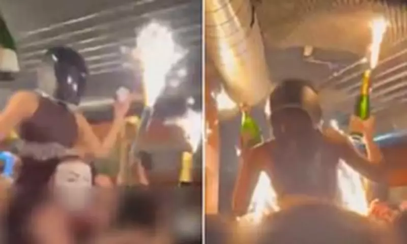 New Footage Reveals Swiss Nightclub Fire Ignited by Sparklers Under Inflatable Ceiling