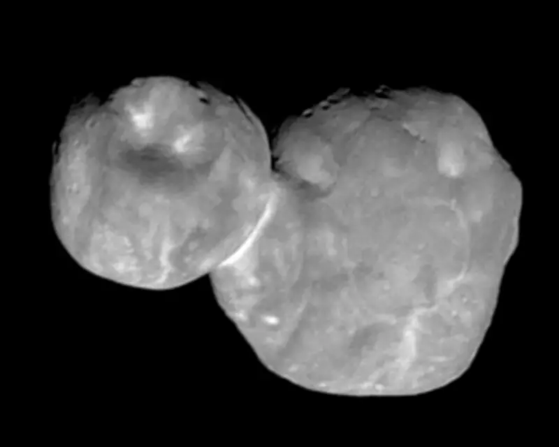 New Simulations Reveal How Arrokoth's Snowman Shape Formed in Kuiper Belt