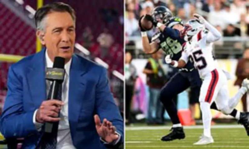 NFL Fans Demand 'Mute Collinsworth' Button Over Super Bowl Commentary