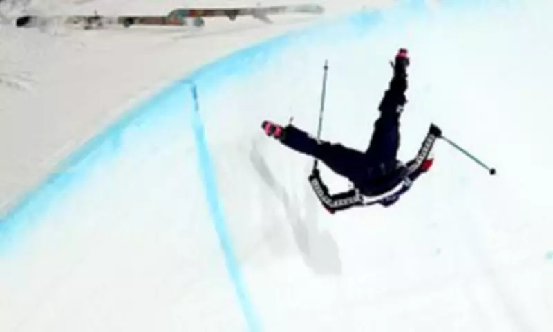 Nick Goepper Walks Away from Horrific Olympic Ski Crash, Shouts 'No Regrets'