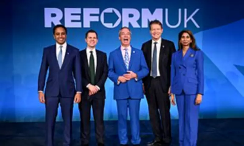 Nigel Farage Unveils Reform's First Shadow Cabinet, Positions Party as Labour Opposition