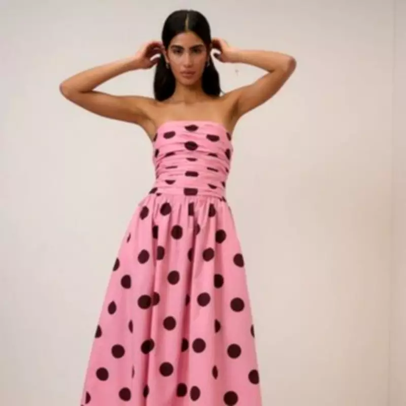 Nobody's Child Launches Pink Polkadot Dress for Spring Wardrobe Refresh