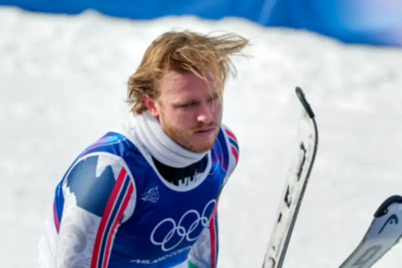 Norwegian Skier's Olympic Agony: Atle Lie McGrath's Devastating Slalom Collapse