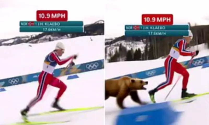 Norwegian Skier's Uphill Sprint Goes Viral, Stuns Olympics Viewers Worldwide