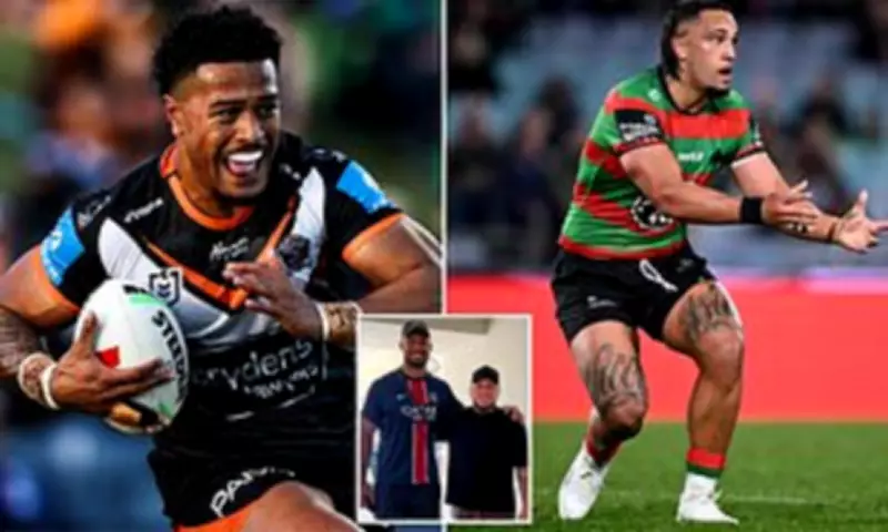 NRL's Toughest Players Wince at Tattoo Needle, Artist Reveals