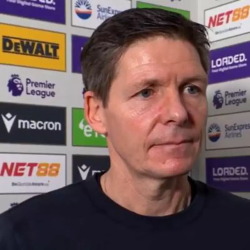 Oliver Glasner Furious Over Tottenham Job Question After Palace Defeat