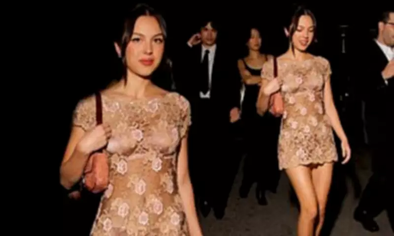 Olivia Rodrigo's Sheer Grammys Afterparty Look Follows Split from Louis Partridge