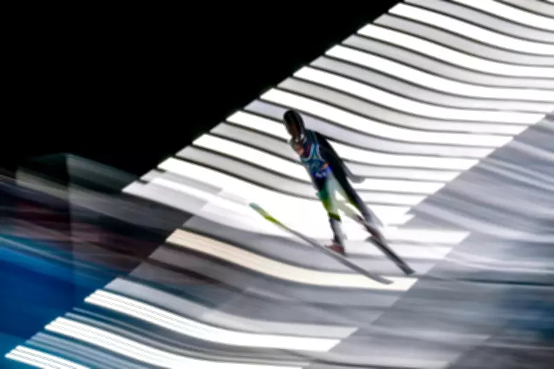 Olympic Ski Jumping Photography Captures Flight and Artistry