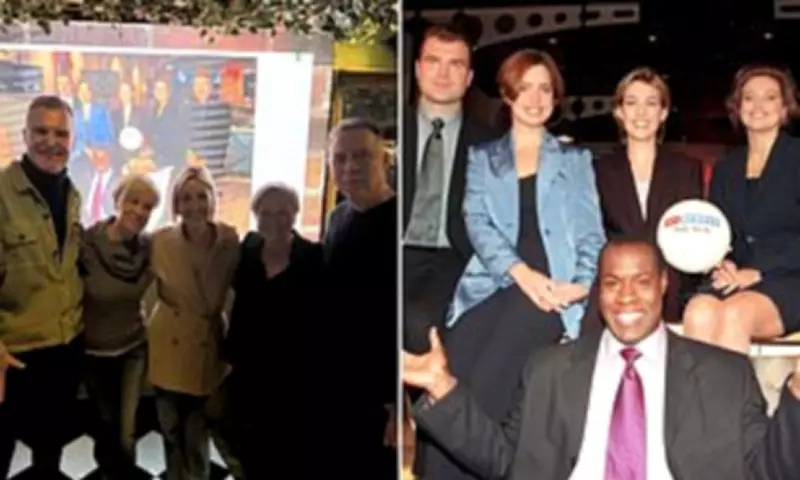 Original Sky Sports News Team Reunites for Clare Tomlinson's Farewell Celebration