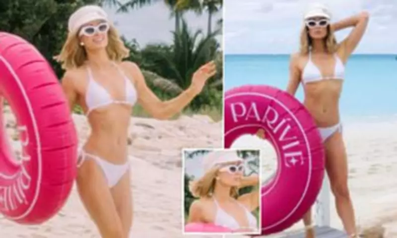 Paris Hilton Celebrates 45th Birthday in Bikini on St Barts Beach