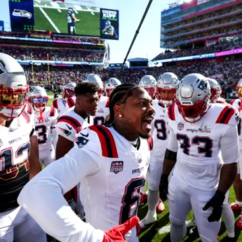 Patriots' Stefon Diggs Turns Back on Anthem Again at Super Bowl LX