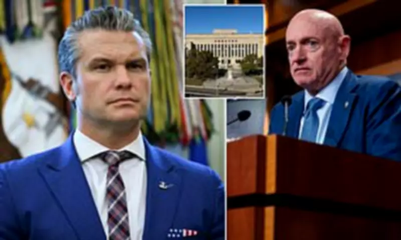 Pentagon Chief Hegseth Escalates Legal Battle to Strip Senator Kelly's Military Benefits