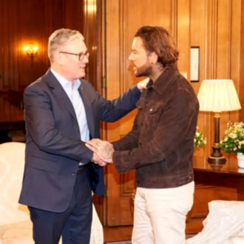 Pete Wicks Shares Candid Downing Street Chat with PM Keir Starmer