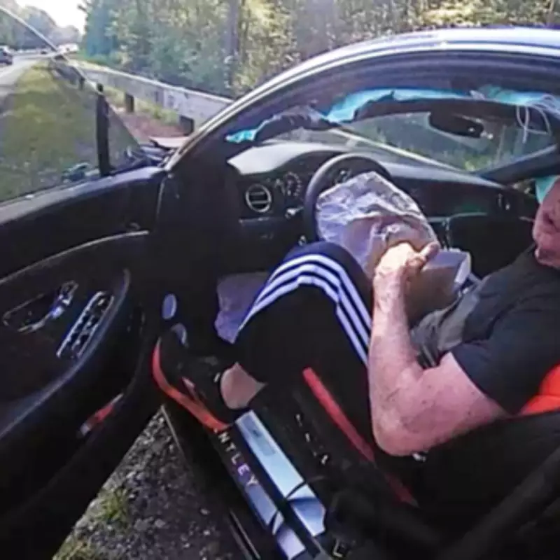 Police Body Cam Footage Reveals Vince McMahon's 100 mph Car Crash Details