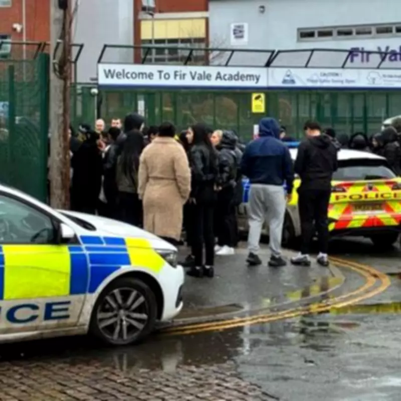 Police Surround Sheffield School After Incident Leaves Two Teachers Injured