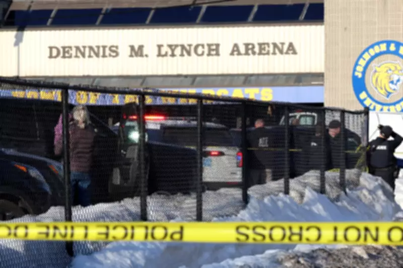 Police Video Reveals Chaotic Aftermath of Rhode Island Ice Rink Shooting