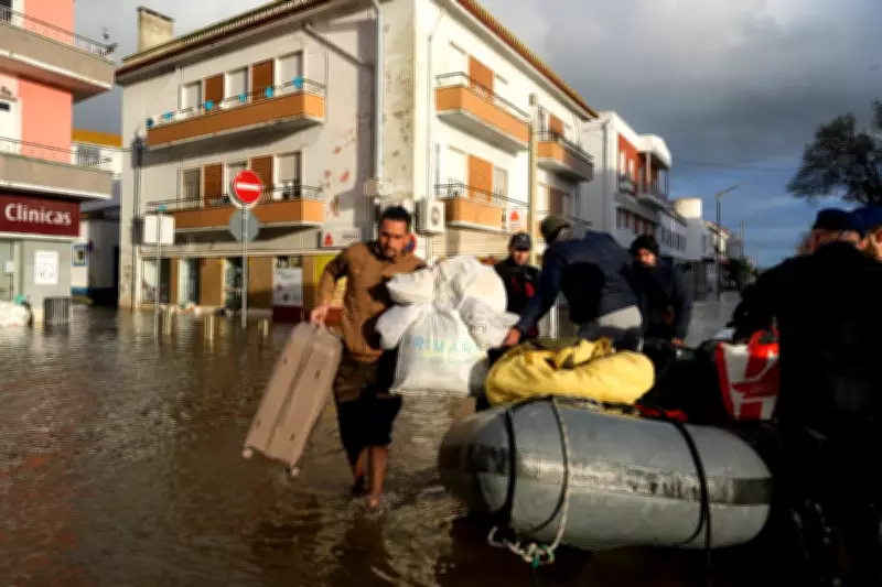 Portugal Floods Claim 15 Lives, Force Minister's Resignation After Motorway Collapse