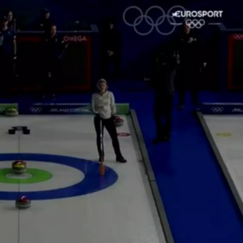 Power Cut Disrupts Winter Olympics Curling Just Minutes After Start