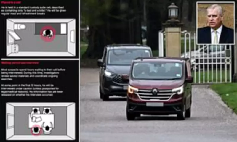 Prince Andrew's Birthday Spent in Police Custody Amid Investigation