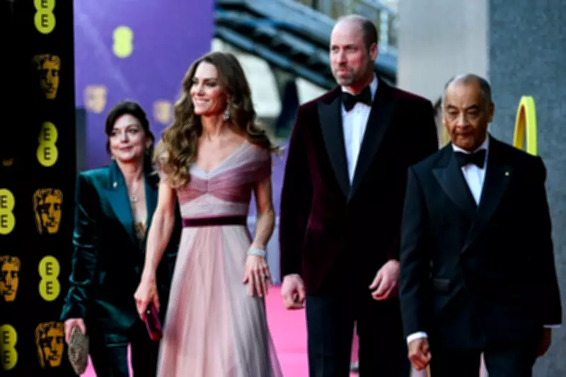 Prince William and Kate Make First Joint Appearance Since Andrew's Arrest at BAFTAs