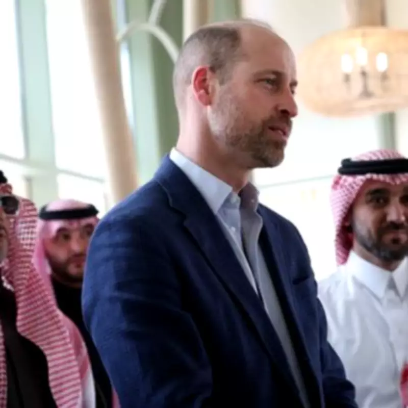 Prince William Confronted on Andrew-Epstein Scandal During Saudi Visit