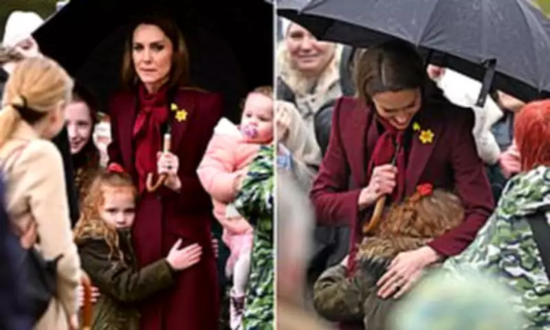 Princess Kate's Heartwarming Welsh Visit Features Adorable Fan Hug