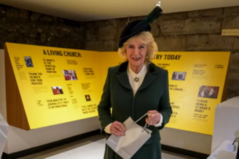 Queen Camilla Amused by 'Never Boring' US Politics Remark at Journalists' Church