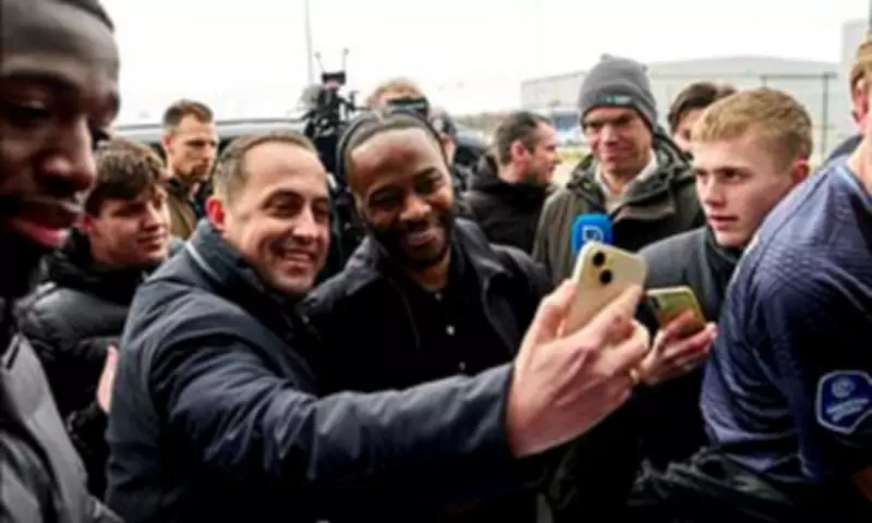 Raheem Sterling Lands in Netherlands for Feyenoord Move After Chelsea Exit