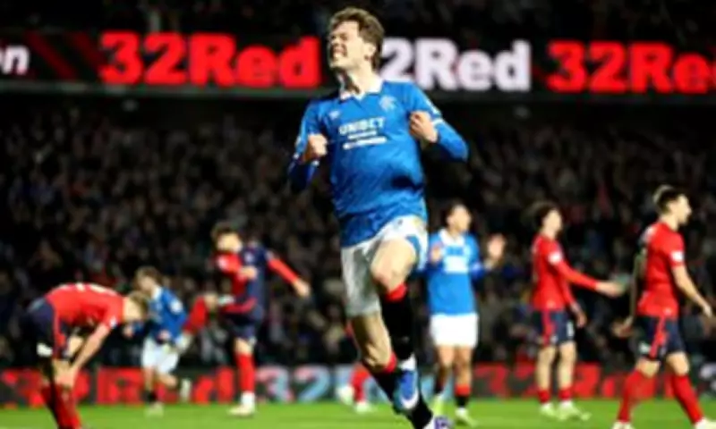 Rangers Narrow Gap to Hearts Despite Nervy Victory Over Ten-Man Kilmarnock