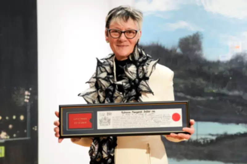 Rebecca Salter, Royal Academy's First Female President, Receives Freedom of London