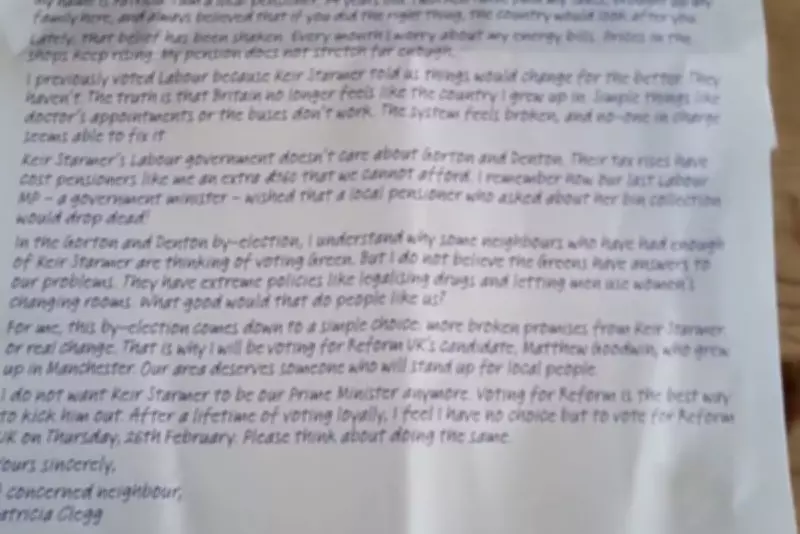 Reform UK Faces Electoral Probe Over Missing Imprint on By-Election Leaflet