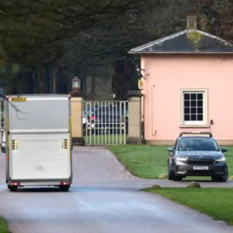 Removals Van at Royal Lodge as Andrew Mountbatten-Windsor Forced into Early Exit