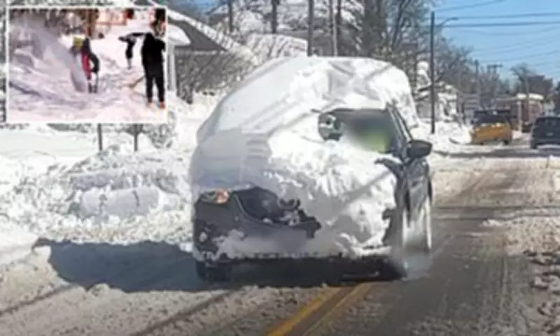 Rhode Island Snow Truck Fury: Driver Sparks Outrage After Historic Blizzard