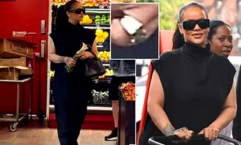Rihanna Shops at Whole Foods Amid Marriage Rumors and Super Bowl Record Fall