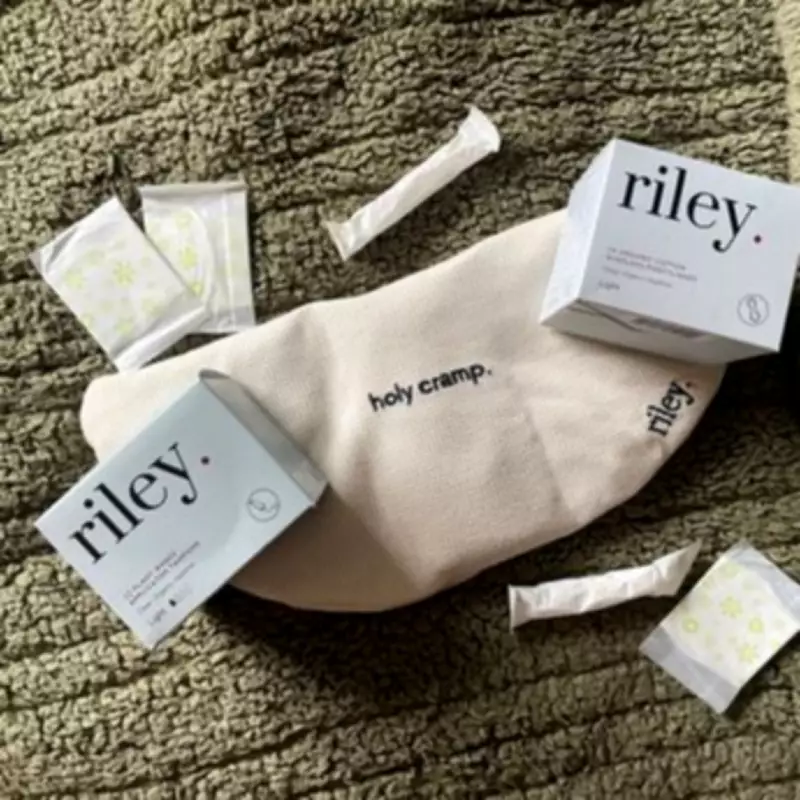 Riley's Organic Period Care Eases Severe Cramps with £25 Heat Pad