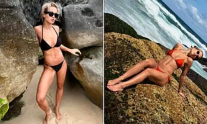 Rita Ora Flaunts Toned Figure on Sydney Beach Trip with Husband Taika Waititi